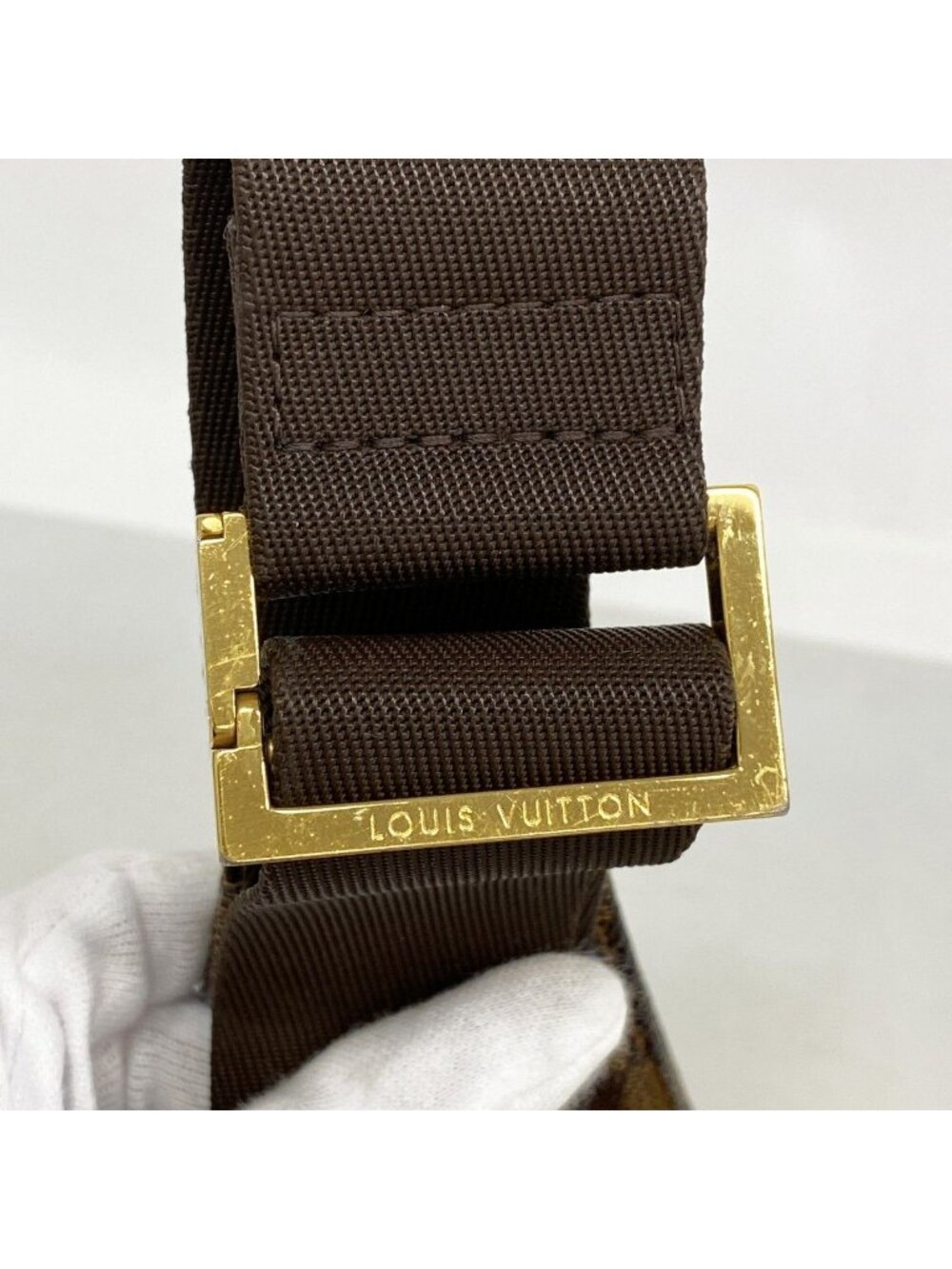 Louis Vuitton Belt Bag Damier Geronimos Ebene - Picture 9 of 10
